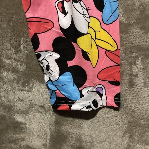 Disney Minnie Mouse Pyjamas 2 Piece Kids Sz L (0186) NEW No Tags - Picture 6 of 10
